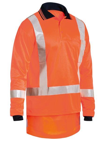 Bisley Taped TTMC Hi Vis Polo with Underarm Ventilation (BK6805T)