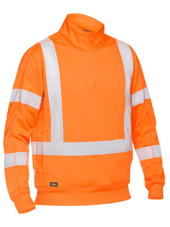 X Taped Hi Vis 1/4 Zip Pullover