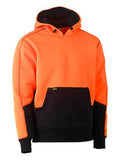 Bisley Hi Vis Fleece Hoodie Pullover (BK6619)