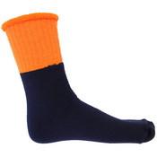 DNC HiVis 2 Tone Woolen Socks - 3 pair pack (S105)