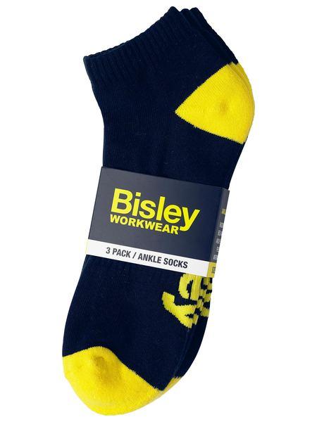 Bisley Ankle Sock (3X Pack) (BSX7215)
