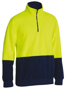 Bisley Hi-Vis Polar fleece Zip Pullover (BK6889)