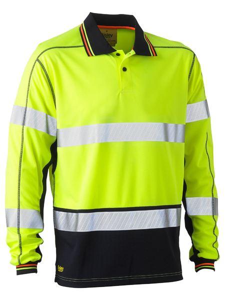 Bisley Taped Hi Vis Polyester Mesh Polo (BK6219T)