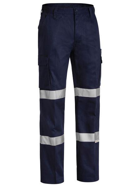 Bisley Taped Biomotion Drill Cargo Work Pants (BPC6003T)