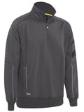 Bisley Work Fleece 1/4 Zip Pullover with Sherpa Lining (BK6924)