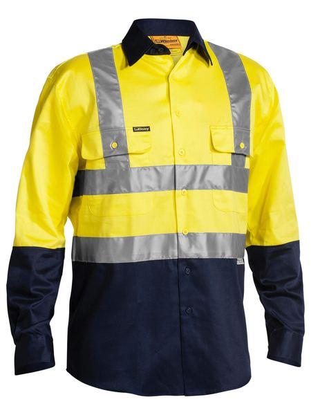 Bisley Taped Hi-Vis Drill Shirt (BS6267T)