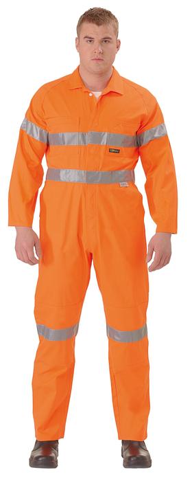 Bisley Taped Hi Vis Lightweight Coverall (BC6718TW)