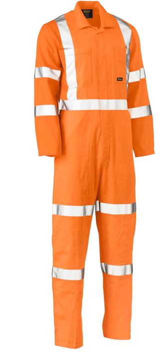 Bisley X Taped Biomotion Hi Vis Lightweight Coverall (BC6316XT)
