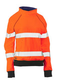 Bisley Women's Taped Hi Vis Fleece Jumper (BKL6818T)