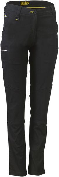 Bisley Women's Mid Rise Stretch Cotton Pants (BPL6015)