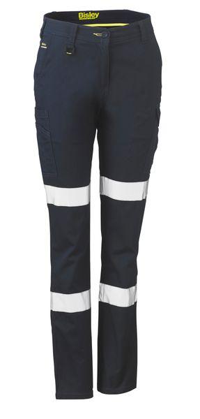 Bisley Women's Taped Cotton Cargo Pants (BPL6115T)