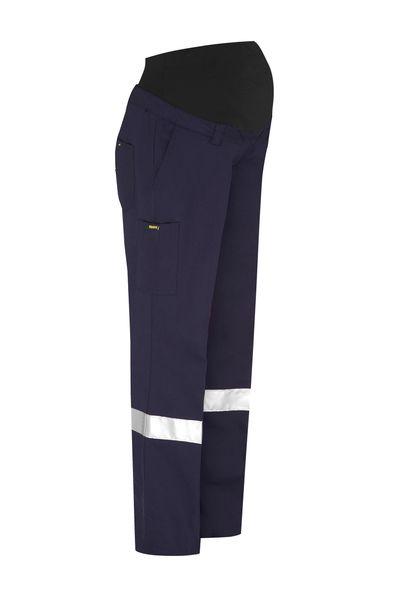 Bisley Women's Taped Maternity Drill Work Pants (BPLM6009T)