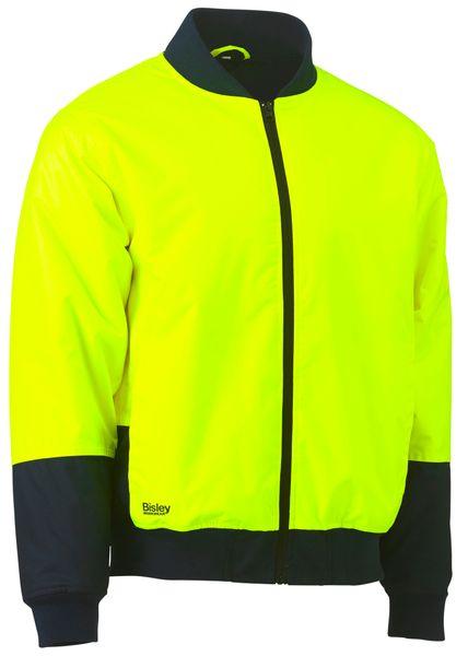 Bisley Two Tone Hi Vis Bomber Jacket (BJ6730)