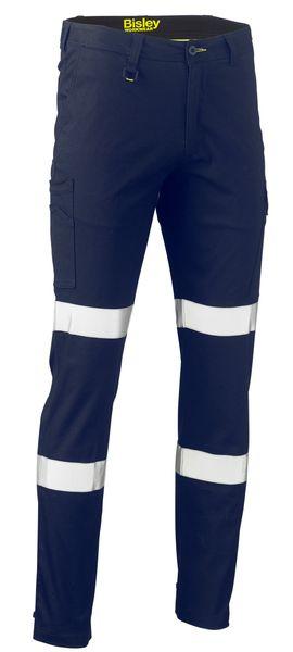 Bisley Taped Stretch Cotton Drill Cargo Pants (BPC6008T)