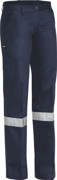 Bisley Women's Taped Original Drill Work Pants (BPL6007T)