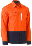 Bisley Flex & Move Two Tone Hi Vis Utility Shirt (BS6177)